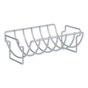 RSVP Stainless Steel Reversible Rib or Roast Rack