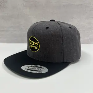 238 Cards Logo Hat - Grey/Black/Green