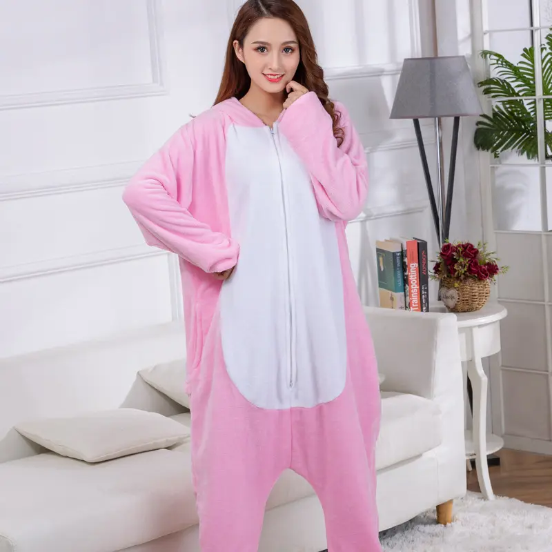 Zipper version pink dinosaur