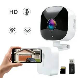 Window Camera Dual Band 2.4G&5G WiFi Indoor Security Camera 3MP 2K Full Color Night Vision Motion Detection Recording Two-Way Audio 24/7 Continuous Recording No-Drill Installation for Home Shop Office Aquarium Monitoring Support TF Card Cloud Storage Mult