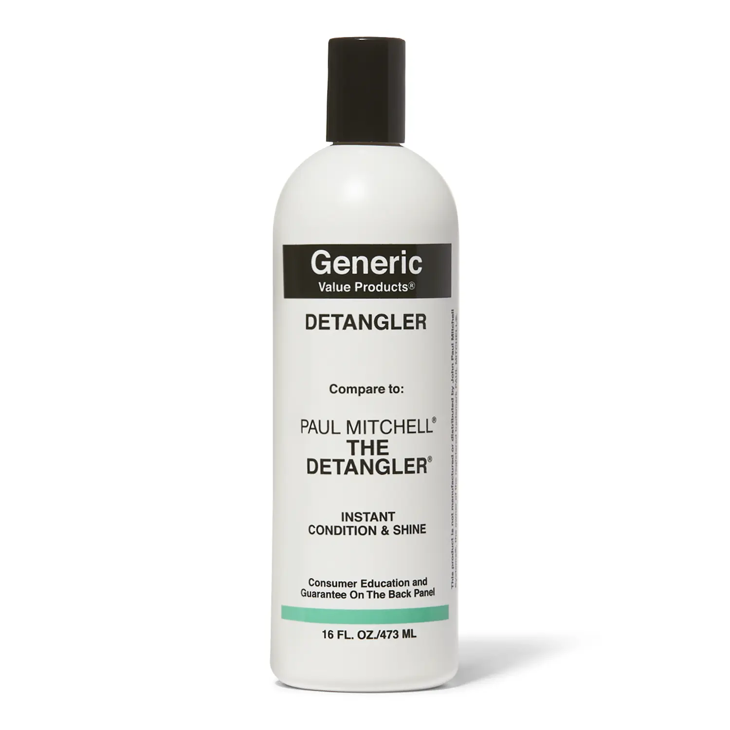Generic Value Products Detangler, Smoothes and Softens, Detangles Instantly, Adds Instant Shine, Diminishes Static, 16 Oz, Haircare, Conditioners