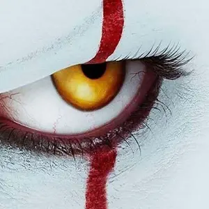 5D DIY Full Drill Round Diamond Painting - Diamond Painting Kit Eyes Mosaic Canvas DIY Wall Art, Home Wall Decoration