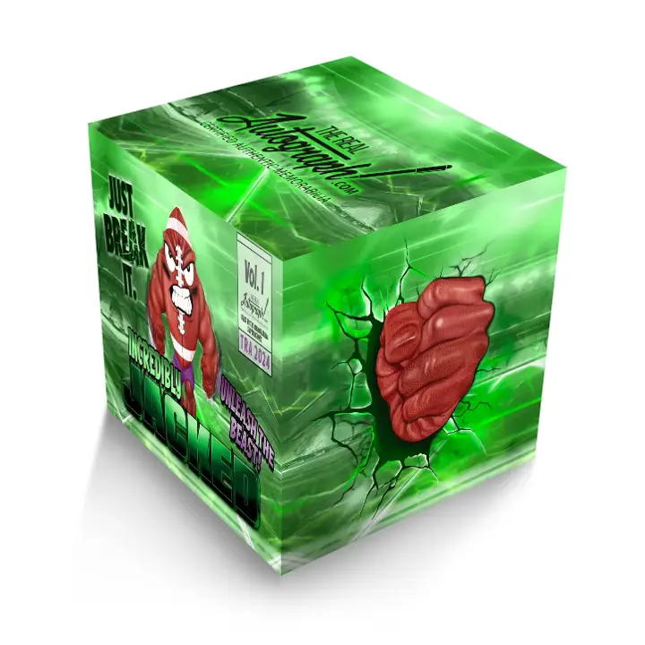 Break #4 1 Box PYT The Incredibly Jacked - The Real Autograph