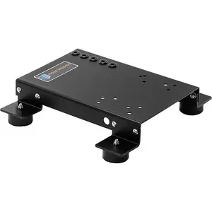 RIDGE WASHER Pressure Washer Skid Plate Frame, Painted Steel with Detachable Fixed Rubber Feet, 10’’x 16’’ Skid Plate