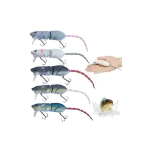 5pc rat fishing lure
