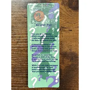 Secret-Pal Genuine Pocket Cent-I-Ment - Holed Penny Original Keepsake Pocket Coin Gift