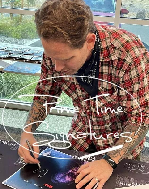 Corey Taylor of Slipknot Authentic Autographed Vinyl Record