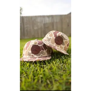 Marshland Classic Leather Patch Hat