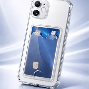 Clear Card Case with Transparent Design for Secure Storage and Easy Access to Your Cards