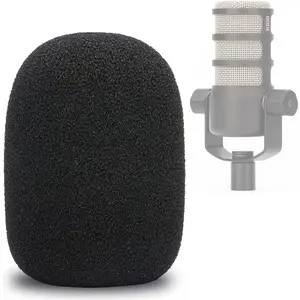 PodMic Pop Filter  Cover - Mic Windscreen Wind Cover Customized for Rode PodMic USB Versatile Dynamic Broadcast Microphone to Blocks Out Plosives
