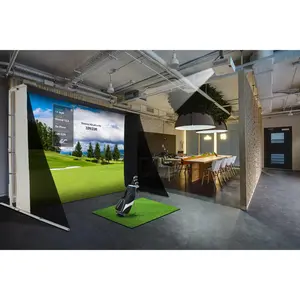 Elite Screen GolfSim Portable ImpactWhite® 350 - Portable Golf Enclosure and Screen