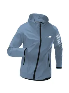 Men's Summer Sports Jacket, Quick-Dry Breathable Fabric, Run Letter Print, Suitable for Gym Commuting, Casual Loose-Fitting Sun-Suit, Workout Running Clothes