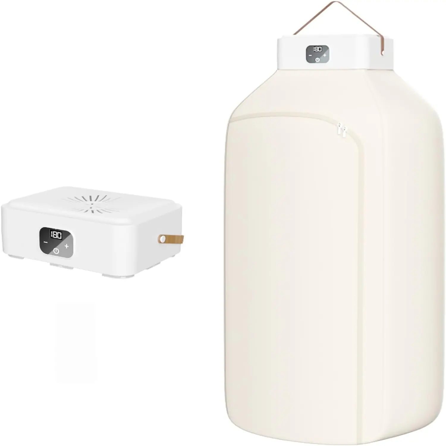 Portable Clothes Dryer | 20KG Large Capacity | 650W Fast Dry | Touch Screen | Quiet Energy-Saving Drying Machine for Home & Travel