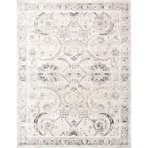 Canvello Modern Design Power Loom Area Rug- 2' X 3'