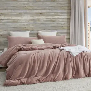 Buttercream Chunky Bunny - Coma Inducer Oversized Comforter Set - Canyon Clay