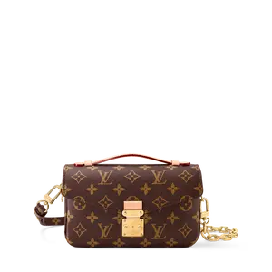 ‮ nottiuV siuoL  ‬    Metis East West Bag | Classic Monogram Shoulder Purse with Gold Chain