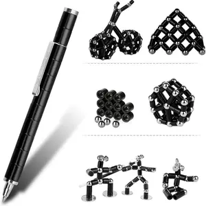 Creative Magnetic Stress Relief Pen, Multifunctional Anxiety Relief Tool, Perfect Gift for Friends, Innovative Pressure Release Device