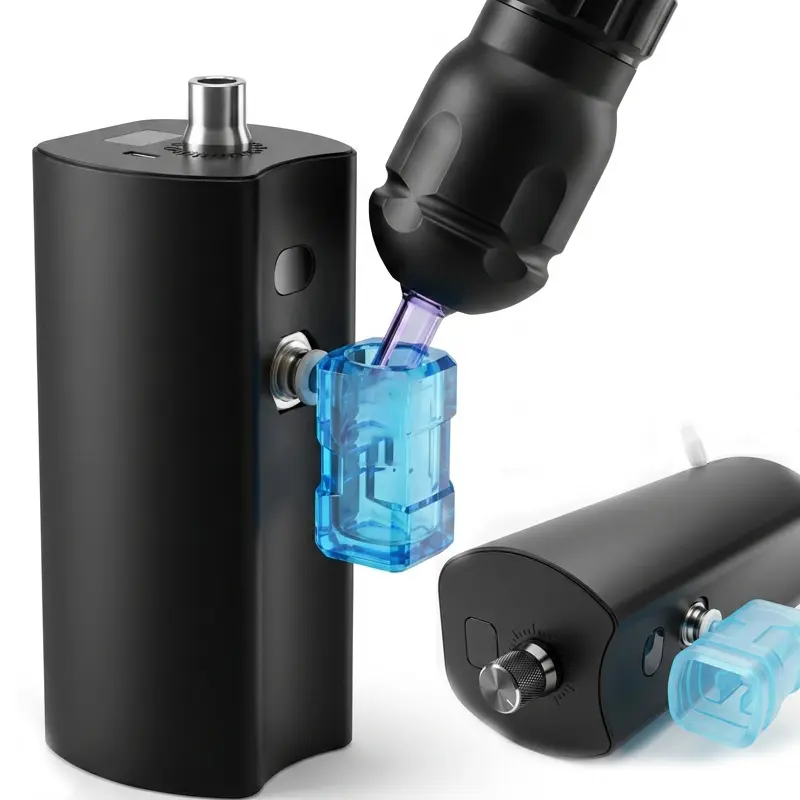 Second-Generation Smart Sensor-Powered Electric Tattoo Needle Cleaner—A Quick, Automatic Ink and Pigment Flushing Device for Tattoo Pens
