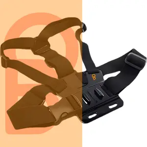 Chest Camera-Phone Holder for Smartphones and Cellphones - Compact Design for Easy Use