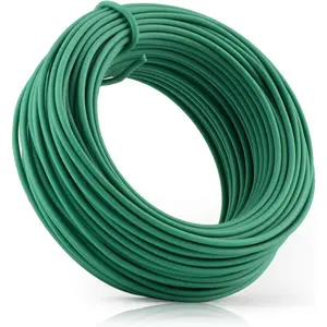 Soft Plant Tie, Green Twist Garden Ties for Plants, Office Organization and Home(Diameter - 2.5MM)