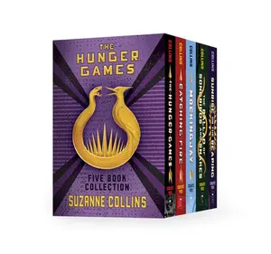 Hunger Games 5-Book Hardcover Box Set (the Hunger Games, Catching Fire, Mockingjay, the Ballad of Songbirds and Snakes, Sunrise on the Reaping) -- Suzanne Collins - Boxed Set