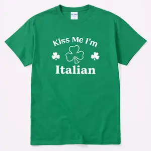 [Sale up to 35%] + Kiss Me Im Italian St Patricks Y2K Baby Tee Cherrykitten