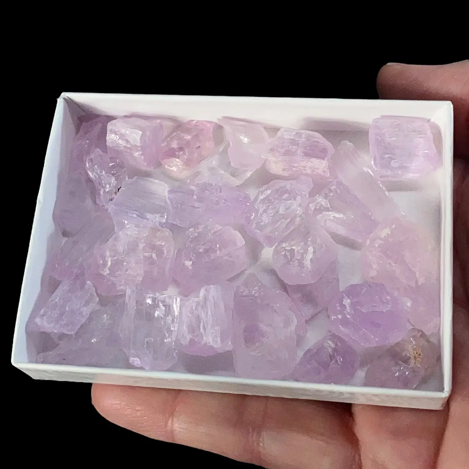 ONE Pink Lavender Spodumene var. Kunzite Crystal, 3 Sizes Available