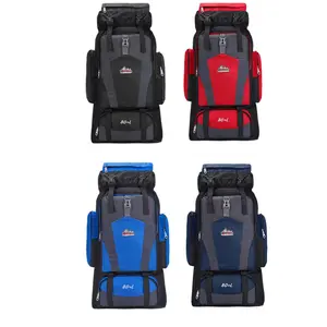 Ultralight 80L Hiking Backpack Waterproof Camping Backpacking Pack With Adjustable Straps For Men Women Outdoor Travel