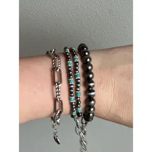 Paper Clip Bracelet Stack