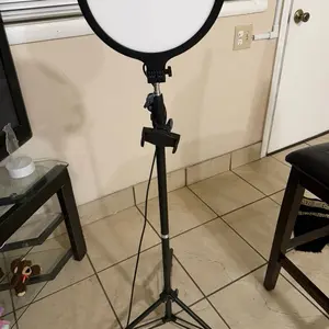 Anillo de luz con trípode