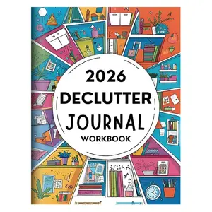 2026 Declutter Journal Workbook – 30 Day Home Reset Planner, Cleaning Checklist & Organization Guide, Productivity Planner for ADHD, Stress Relief & Clutter Free Living