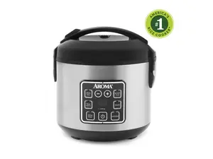 8 Cup Digital Rice Cooker & Food Steamer Nonstick Ceramic Pot Granite
