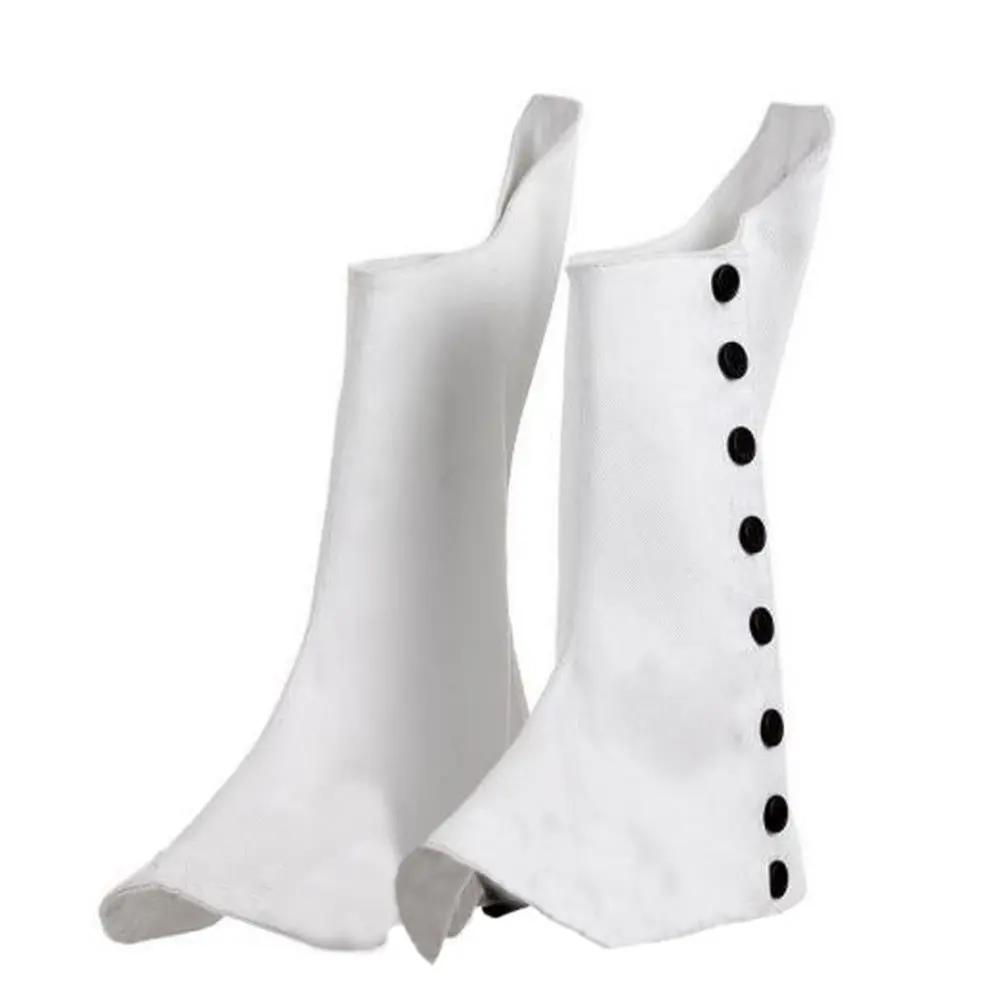 Kilt Spats Highland Pipers Drummer Scottish Band Spat 8 Buttons Pipe Band Spats Shoe Elastic Man Traditional Menswear Clothing