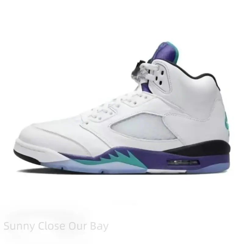 2025 Release Retro Basketball Collectible Sneakers - Grape Colorway