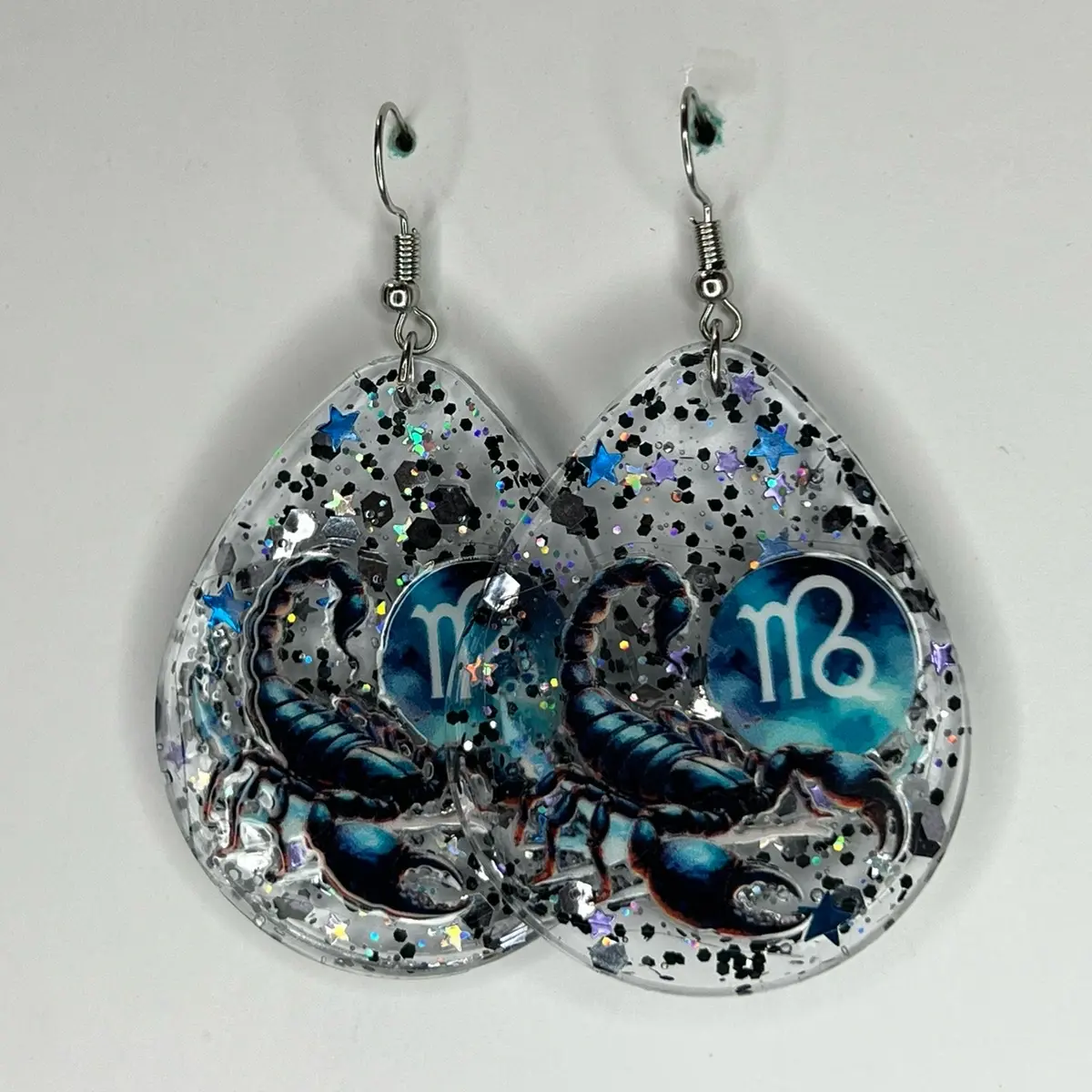 Scorpio Zodiac Earrings