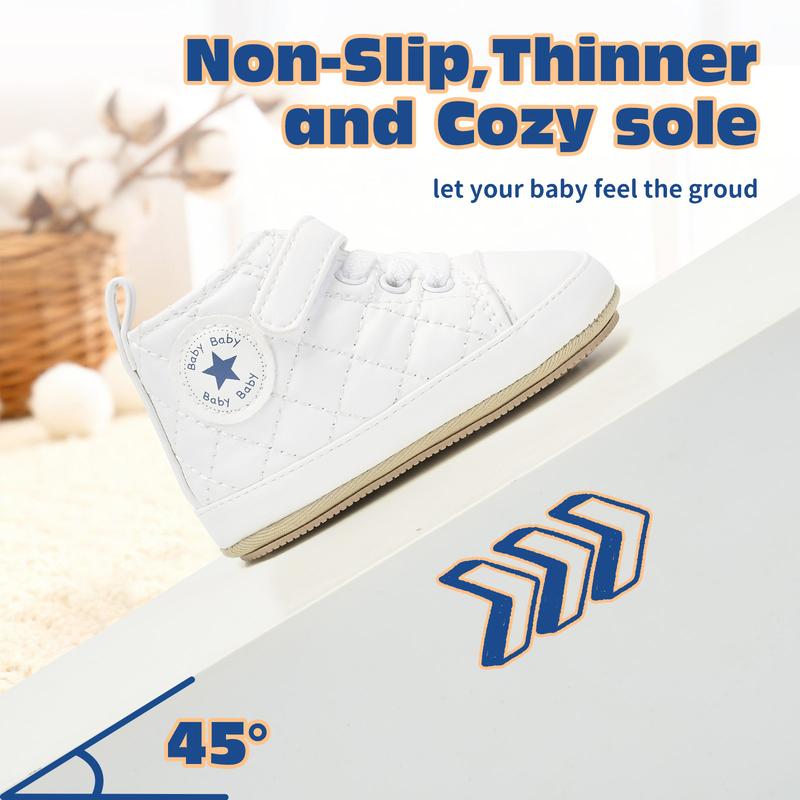 Baby Shoes Infant Cozy Sneakers Toddler Walking Shoes Newborn Boy Girl First Walker Shoes Lightweight Comfy Durable Slippers for 6 Months -9 Moths-12 Months-18 months Perfect for Little Kids Prewalker Shoes for 0-1-1.5yrs old