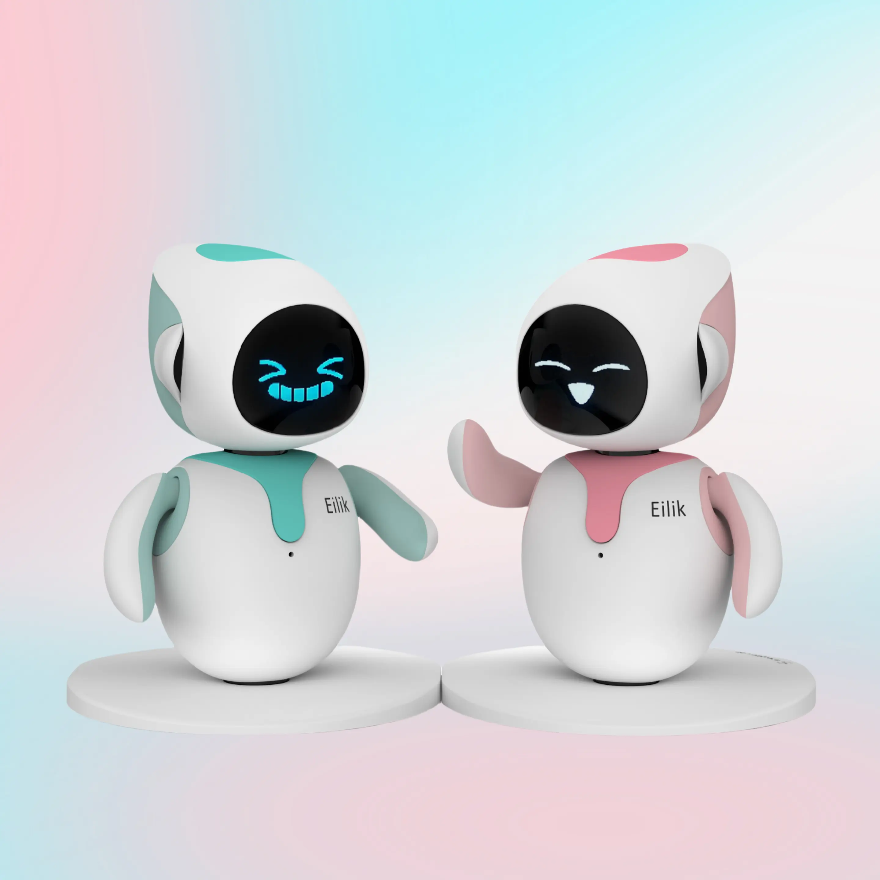 Energize Lab, Robot Eilik Pets Toys with Abundant Emotions, Animations & Mini-Games, Your Perfect Desk Touch Interactive Companion, Holidays & Birthdays Gifts for Girls & Boys