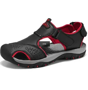 Walking Shoes for Men with Arch Support OrthopedicComfortable Sneakers for Plantar Fasciitis -s Genuine d Toe Hiking Sandals Non Slip Outdoor Summer Shoes  Premium Men's Leather Sport Sandals Breathable Anti-collision For Hiking Beach Daily Wear