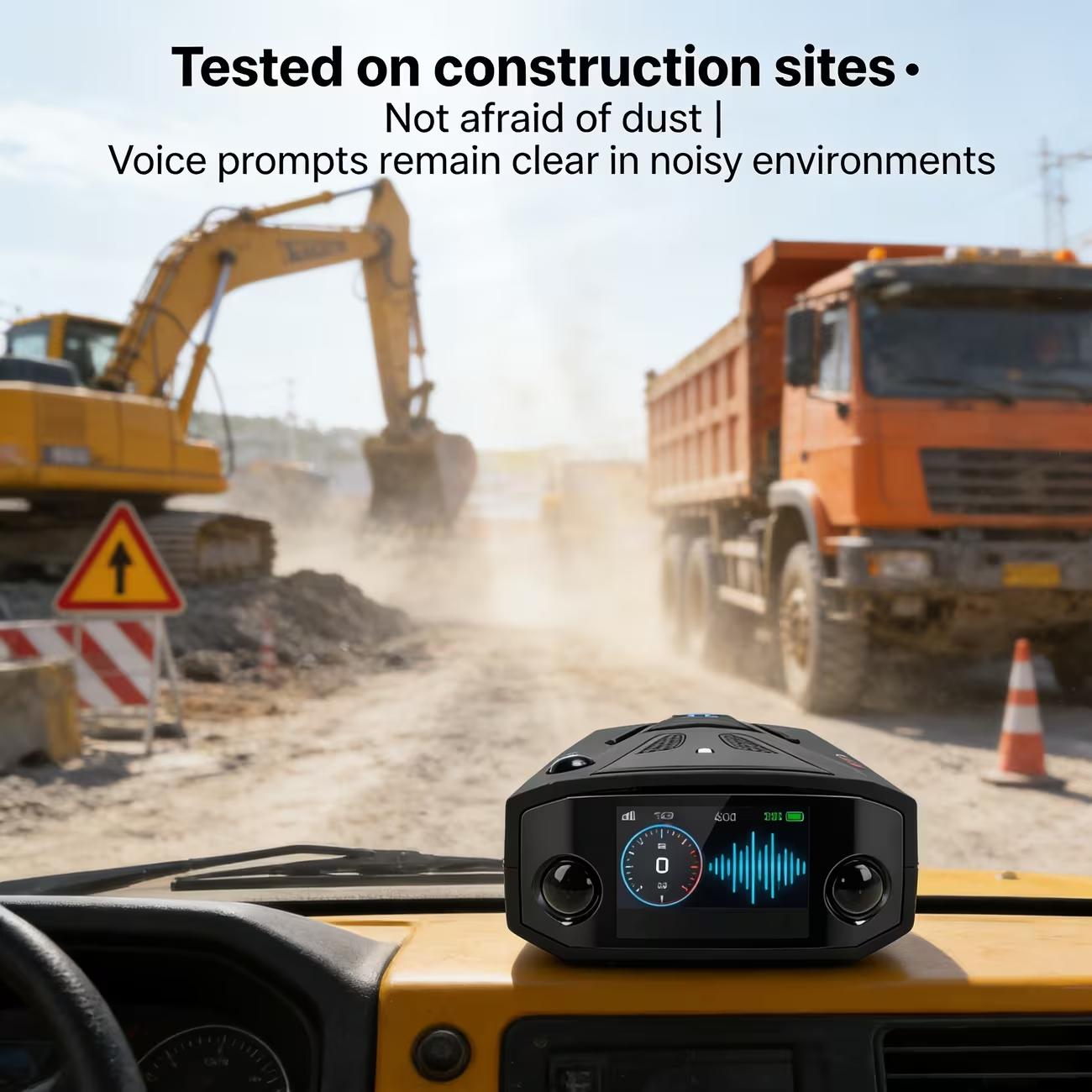 Your Personal Driving Reminder – Voice Alert & LED Readout, Switch Between City/Highway Modes, Instant Setup for Any Car, Truck, SUV