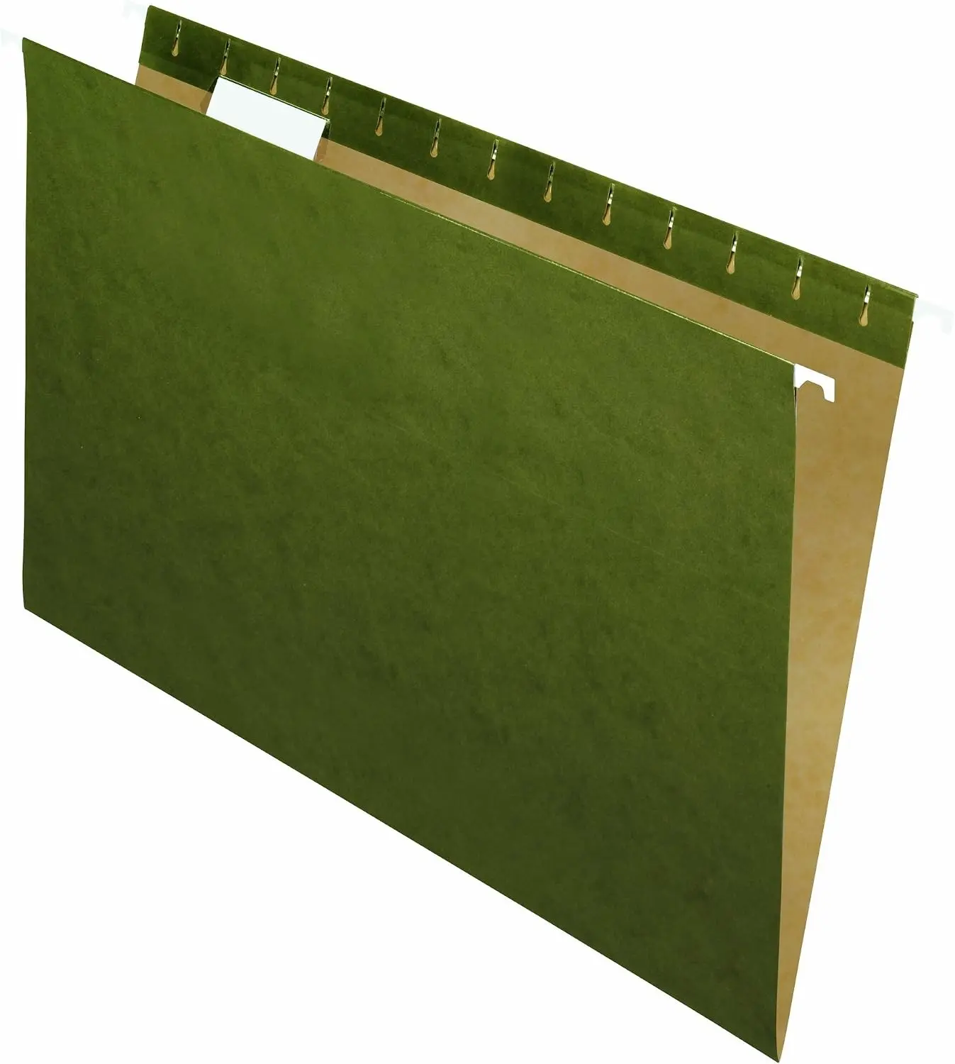 Island Hanging File Folder 1/5 Cut, Legal Size, Standard Green, 25 Count (373 1/5)