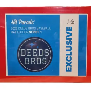 Baseball Hat break. Pick your teams in this one box 2026 Hit Parade Deedsbros Edition Autographed Baseball Hat break.