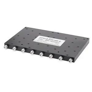 8-Way SMA Power Divider From 2 GHz to 18 GHz Rated at 20 Watts