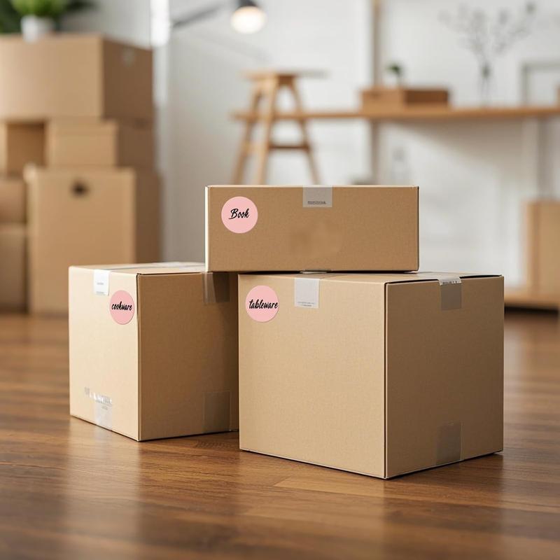 300 count Round Stickers 4 Inch  Vinyl Circle Floor Dots Sticker Removable Self-Adhesive Colored Large Label Roll for Marking Inventory Organizing Classroom Line Up Spots