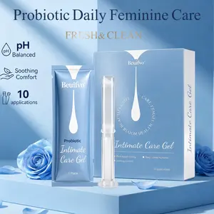 Summervibes Beuifvo pH Balanced Probiotic Feminine Gel for Daily Care | Freshness & Gentle Cleanse | Soothes Discomfort & Discharge Concerns