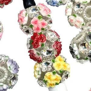 Hand Picked Flowers Fancy Beads