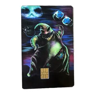 Nightmare-Inspired Anime Dice Moon Credit Card Skin - Card Sticker Cover for DIY Scrapbooking & Stamping Hobbies Diy Decal Film Diy Card Set