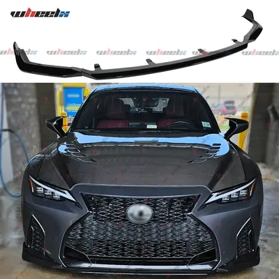 Carbon Fiber Front Lip JD Style fit 14-16 LEXUS IS300h IS250 w/ F-Sport