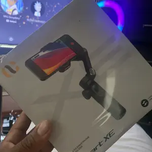 Product Review of Handheld 3 Axis Anti-shake Shooting Stand (1 Count), Rotating Automatic Face Tracking Tripod Stabilizer for Live Video, Phone Accessories, Content Creator Tools from J**🎥