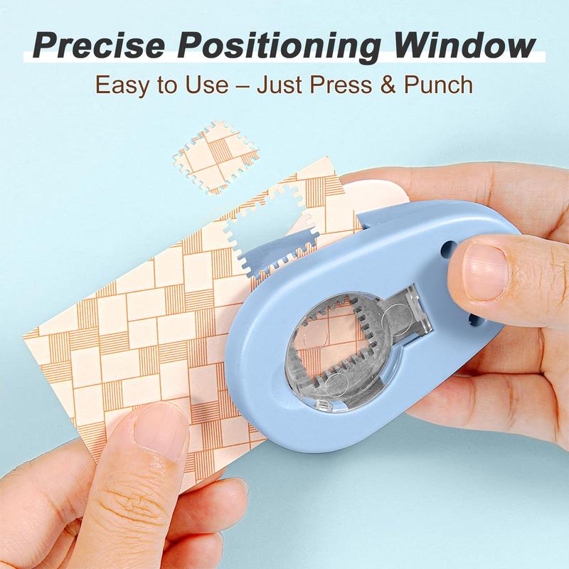 Stamp Puncher, Rectangular Postage Stamp Puncher, Stamp Hole Puncher for DIY Crafting Scrapbooking DIY Card Making Arts Crafts Supplies