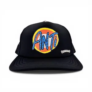 Chrome Hearts x Matty Boy Anti Logo Trucker Hat Black Multi